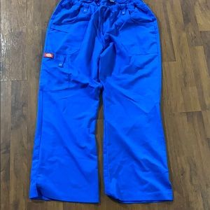 Petite M Women’s Dickies Blue Scrub Pants